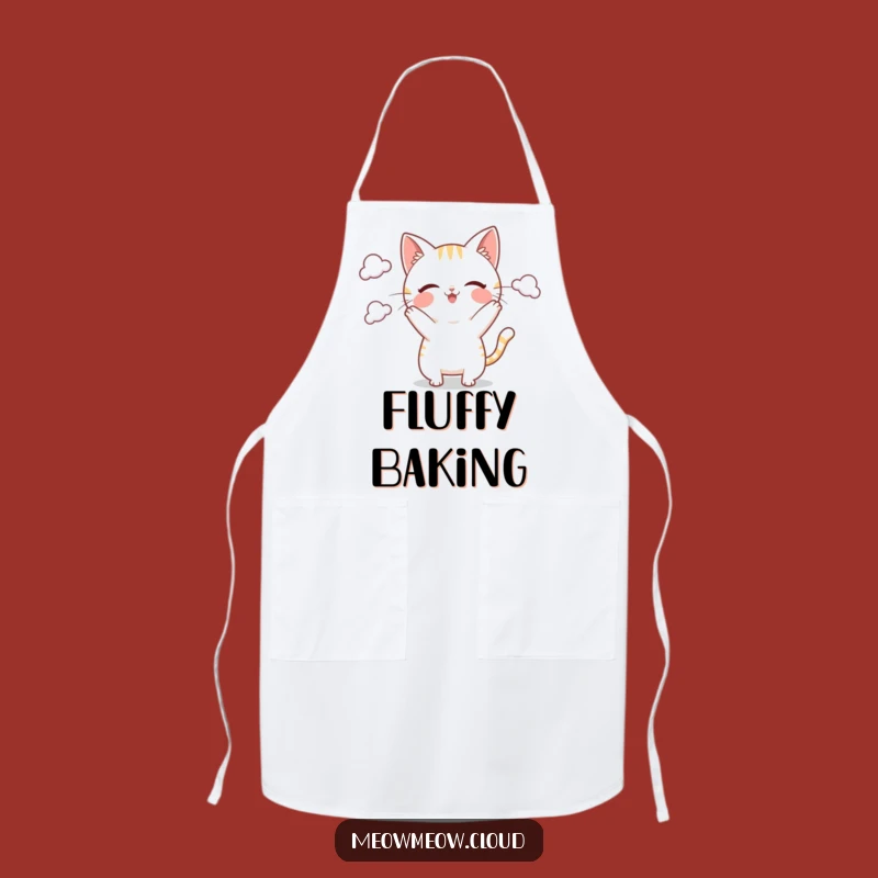 Funny Cloud Juggling Apron: Playful Cook, Perfect Gift for Kitchen Fun