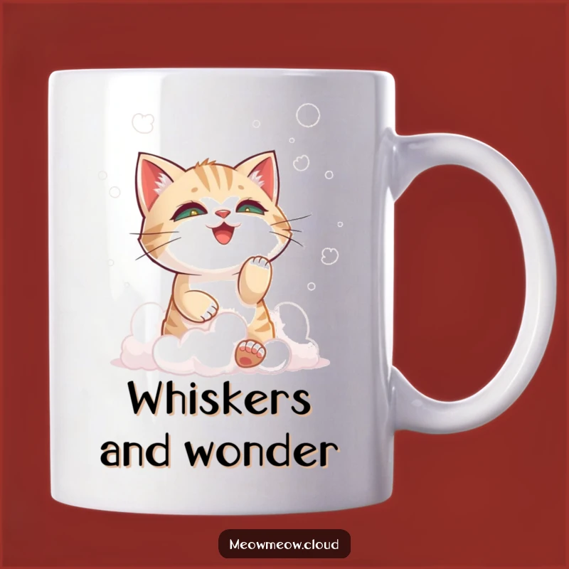 Funny Mischievous Cat Mug: Playful Feline Fun for Your Coffee Break