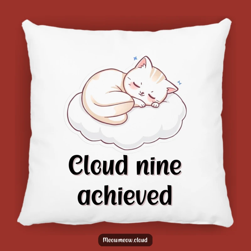 Funny Sleeping Cat Cloud Pillow: Ultimate Comfort for Dreamers!