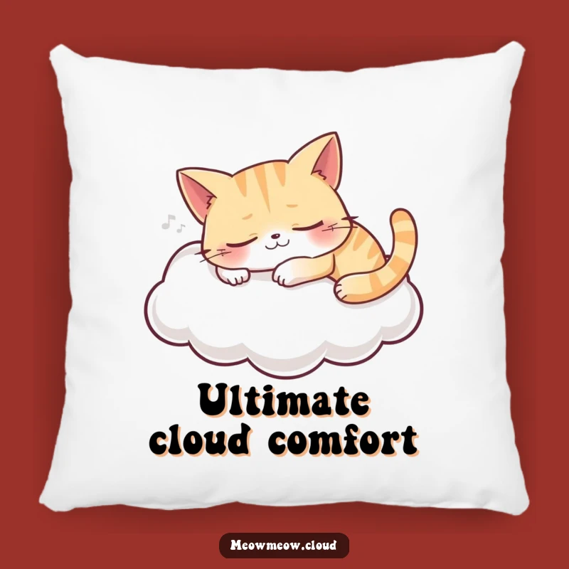 Soft Funny Sleeping Cat Cloud Pillow: Ultimate Cozy Comfort