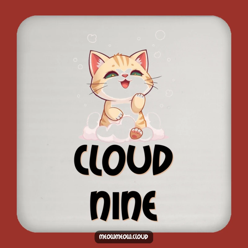 Funny Mischievous Cat Drink Coasters: Protect Surfaces with Playful Art