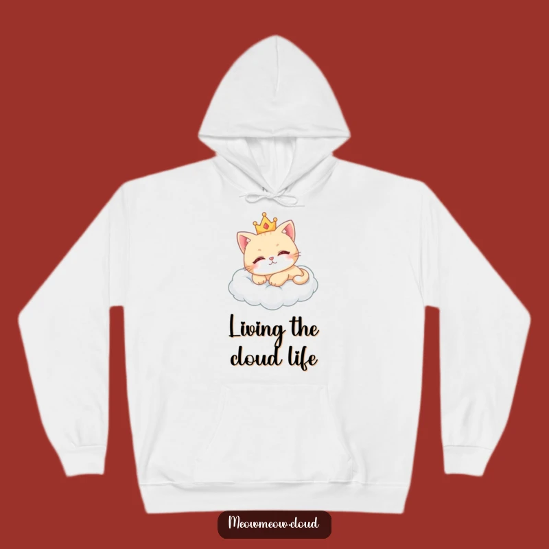 Funny Royal Cat Hoodie: Cozy Reign, The Ultimate Funny Gift!