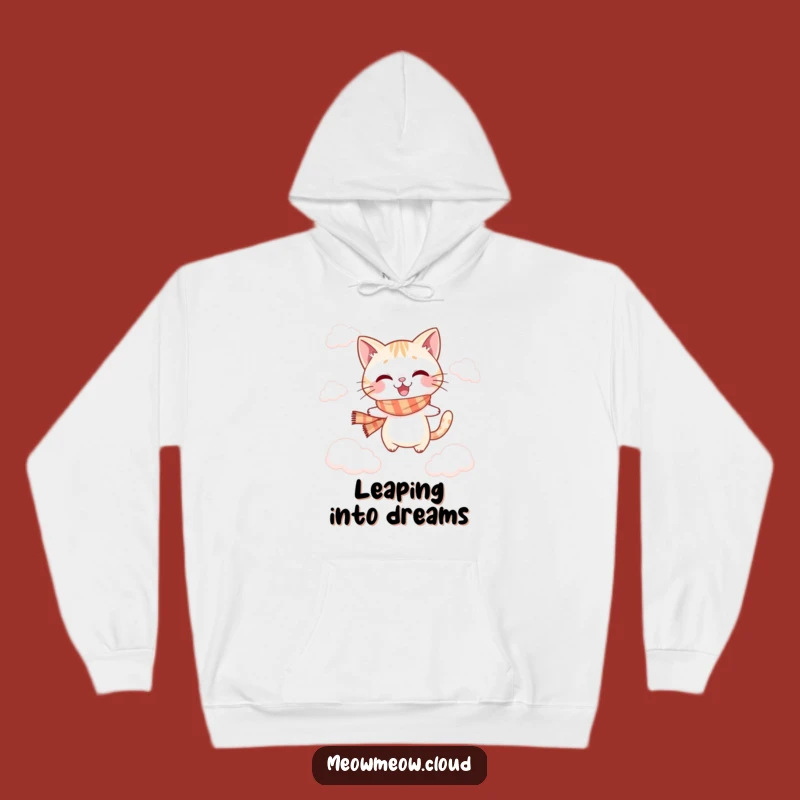 Funny Jumping Cat Hoodie: Cozy Jumps, The Ultimate Funny Gift!
