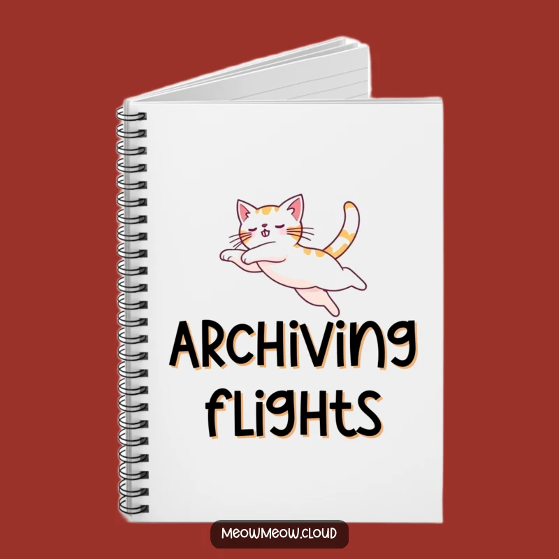 Funny Leaping Cat Notebook: Capture Your Ideas with Dynamic Flair