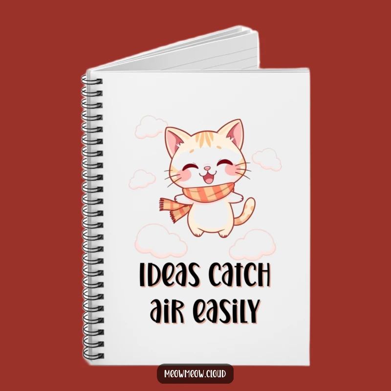 Funny Jumping Cat Notebook: Jot Down Adventures, A Hilarious Funny Gift!