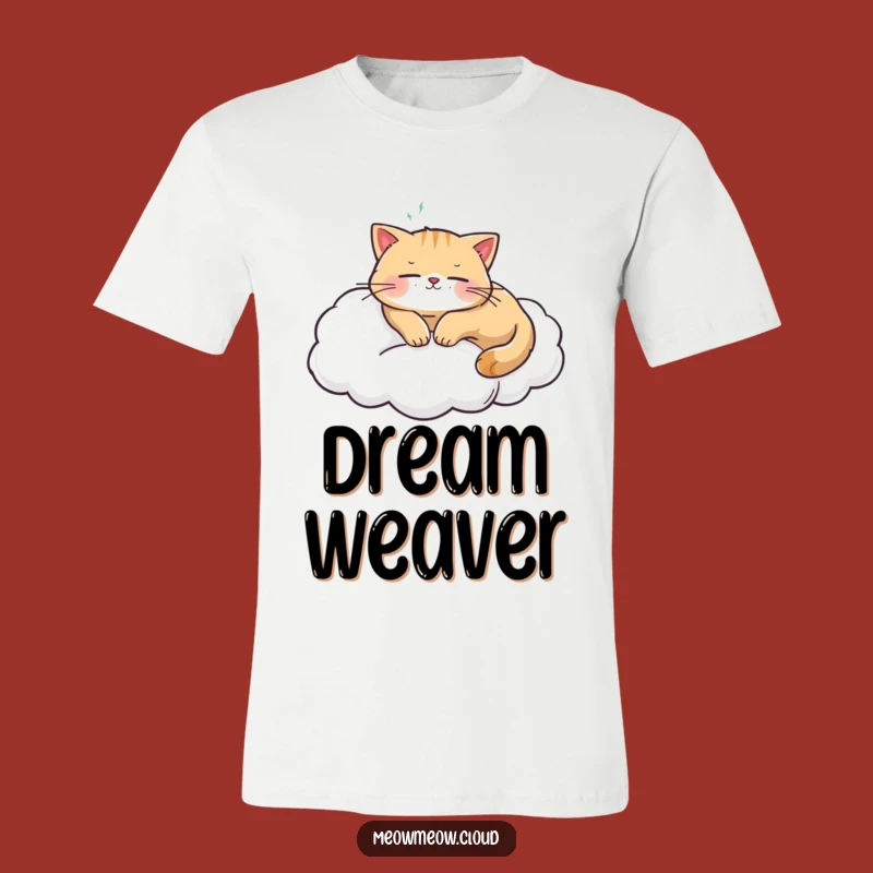 Funny Cat Cloud T-Shirt: Wear Your Dreams with This Comfy Graphic Tee
